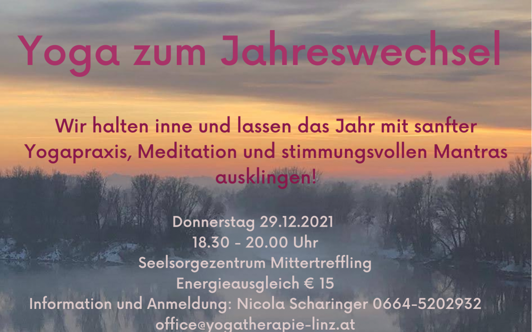 Yoga zum Jahreswechsel – Zeit zum Innehalten